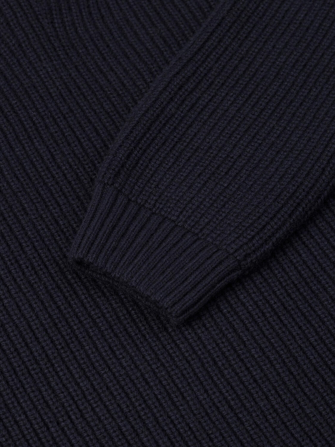 Buster mezza zip in blu navy