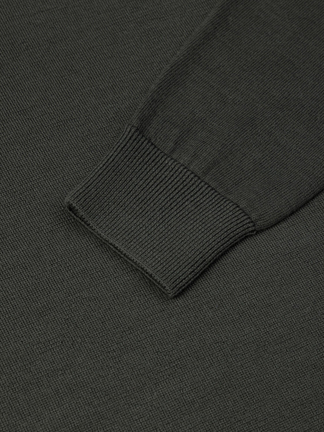 Greg mezza zip in kaki