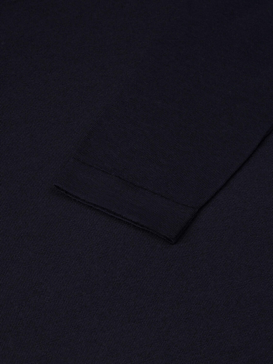 Polo Ivy en mérinos marine