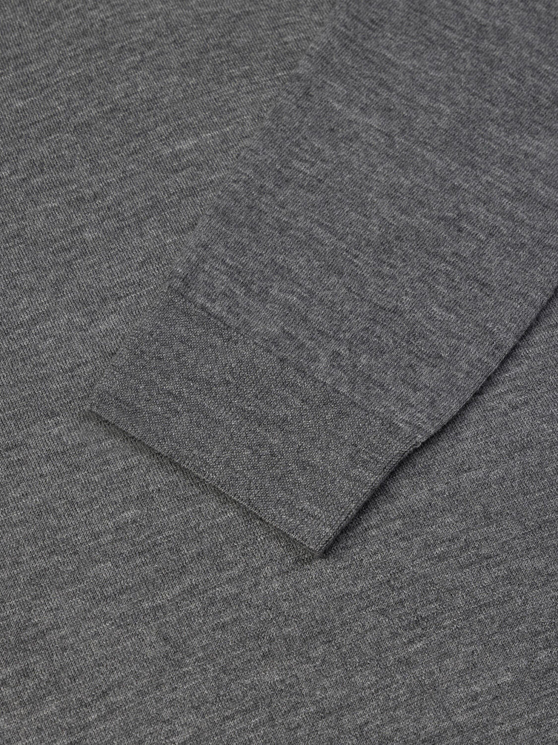 Polo Liam grigio merino