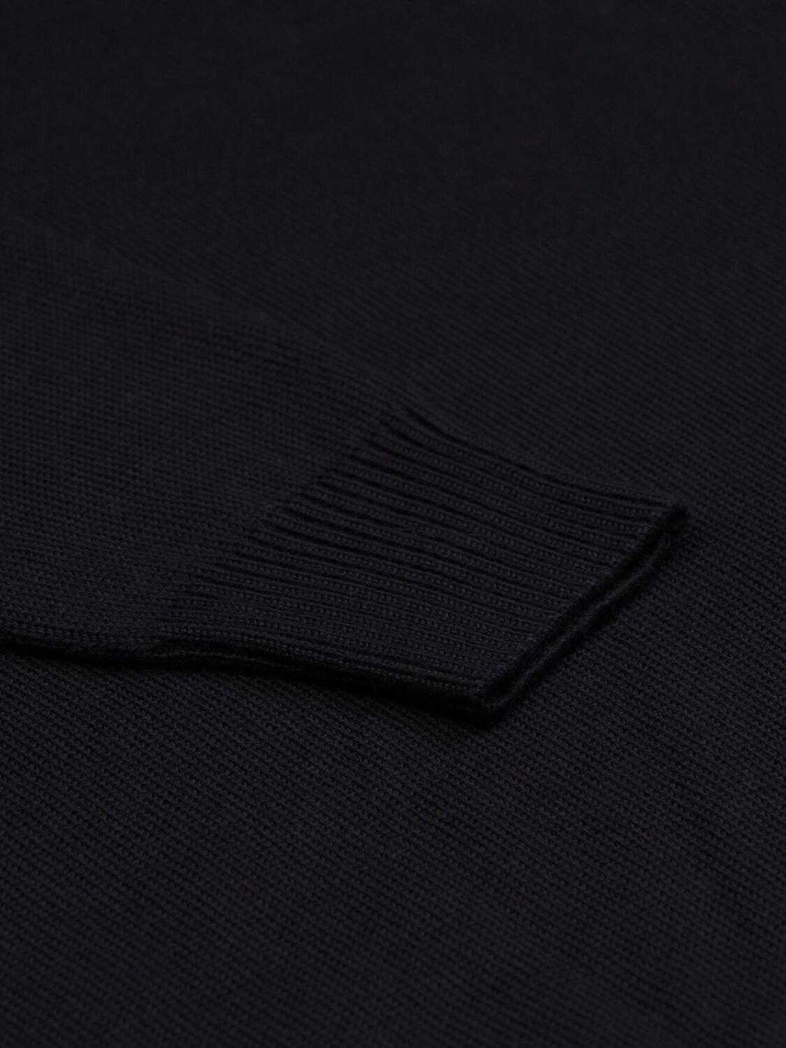Bart turtleneck in navy blue merino