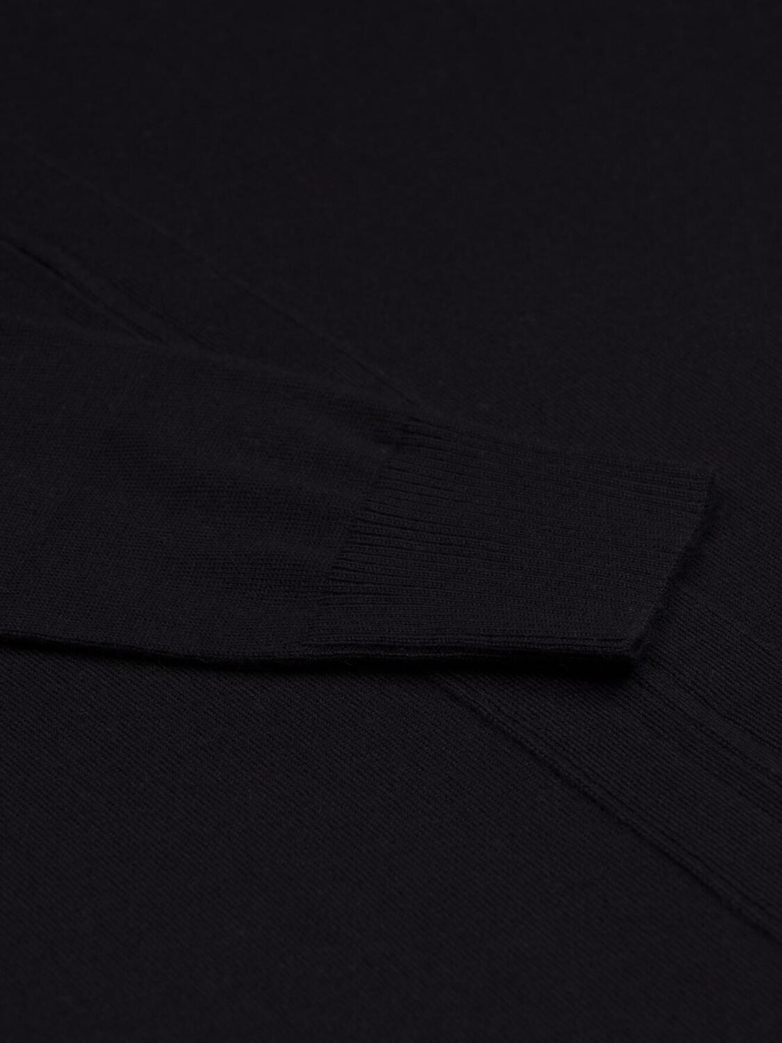 Cardigan zippé Bady en mérinos marine