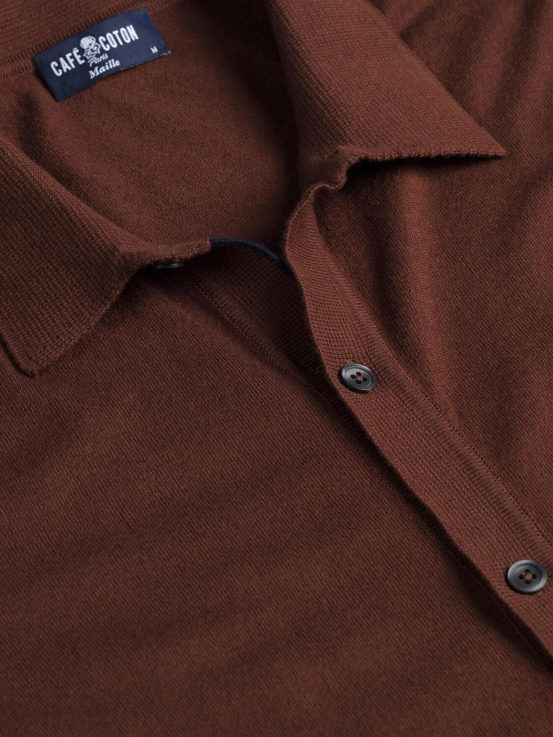 Ted chocolate cardigan