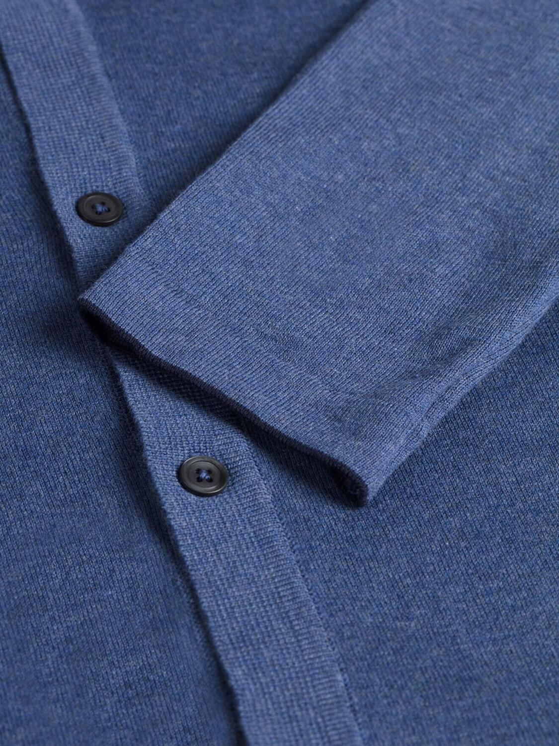 Ted blaue Strickjacke