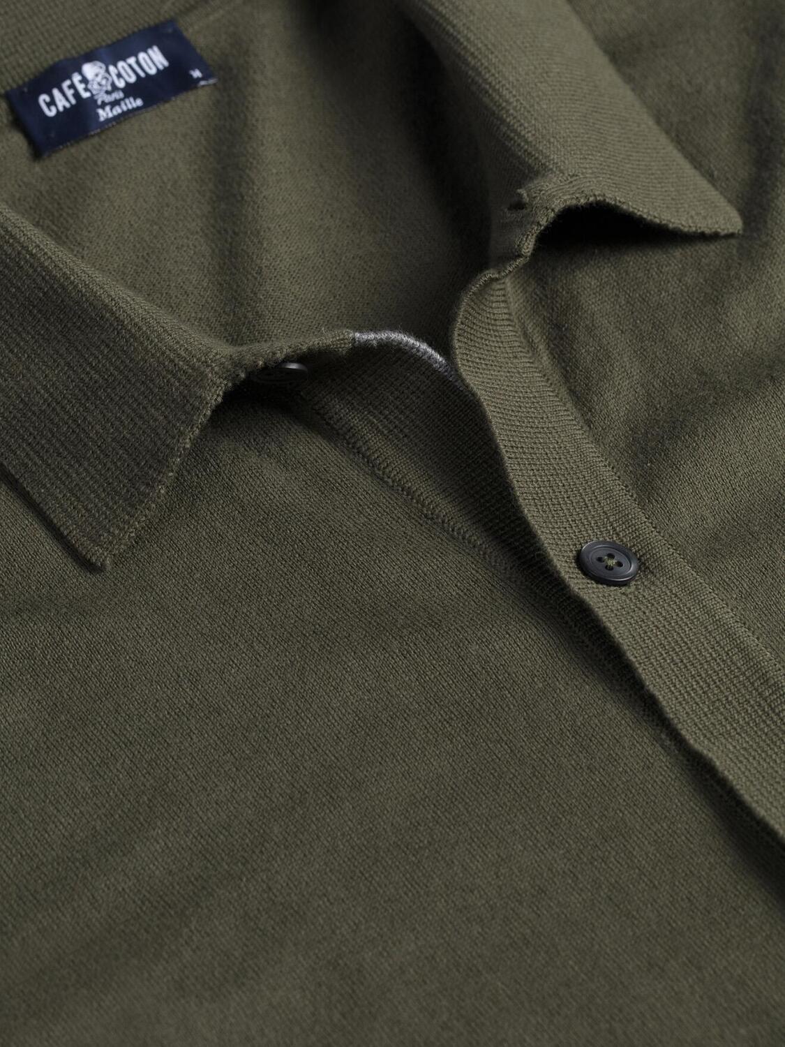 Strickjacke Ted khaki