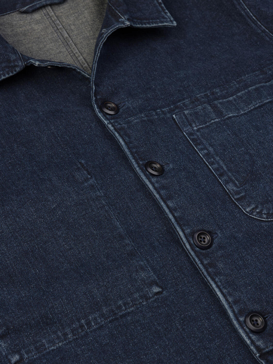 Chaqueta de viaje en denim