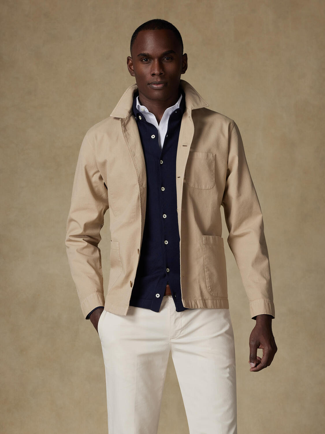 Sovracamicie over Carl beige