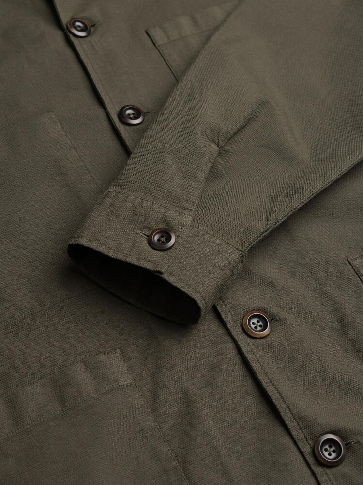 Carl khaki overshirt