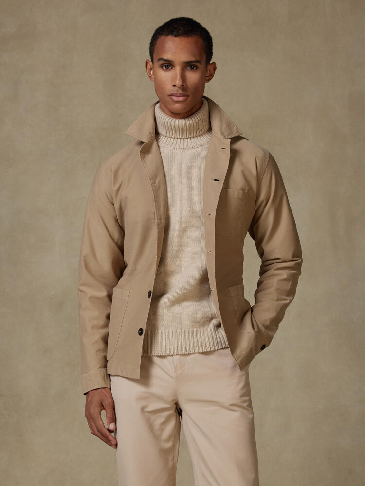 James beige overshirt