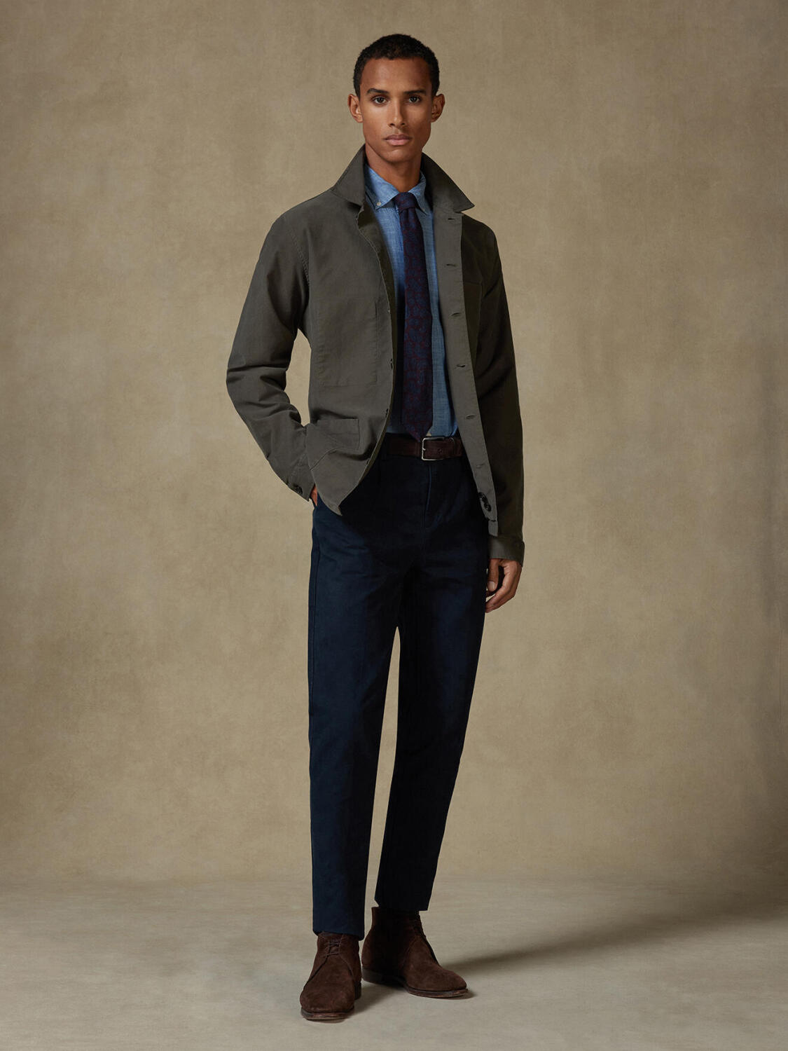 Surchemise James kaki