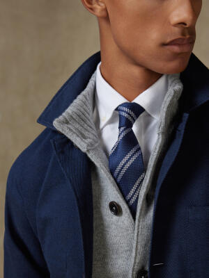 Overshirt Neslon in marine