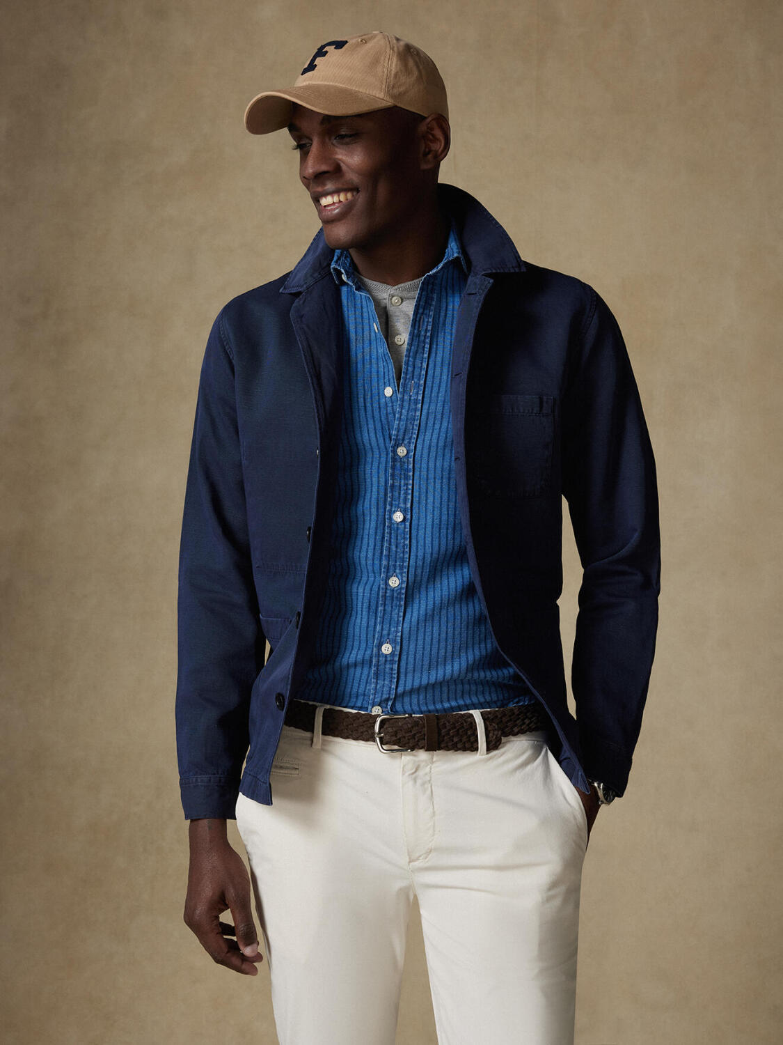 Stanley sobrecamisa azul marino