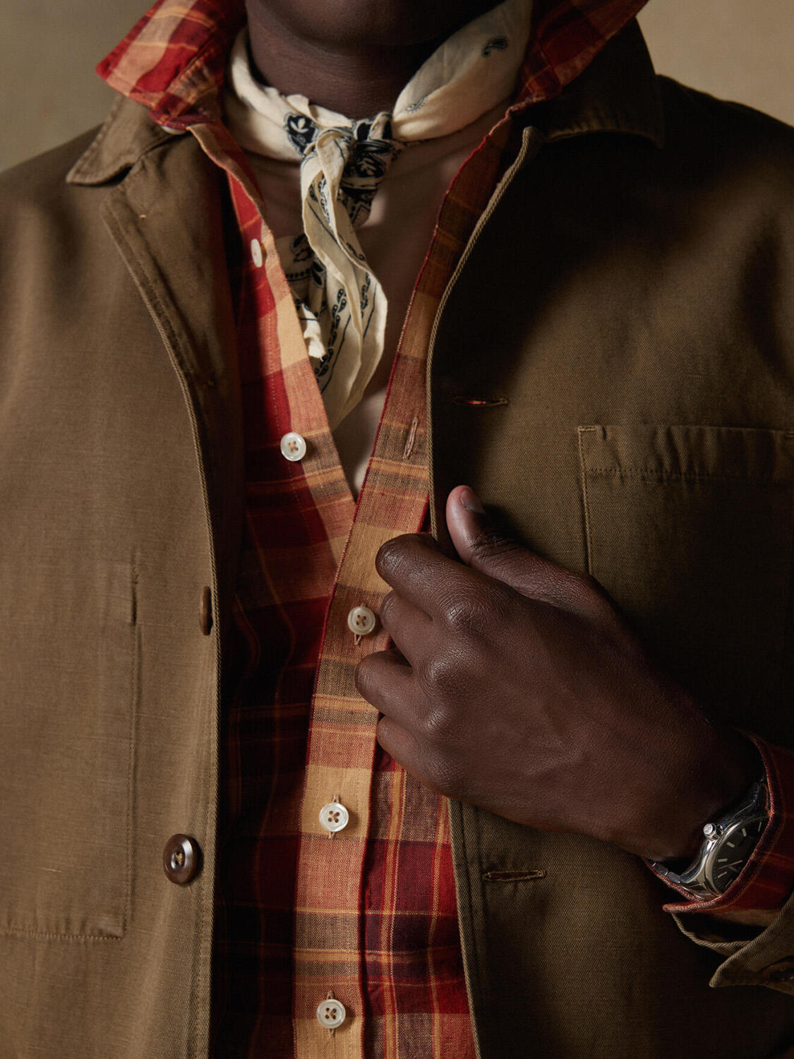 Sobrecamisa Stanley havana