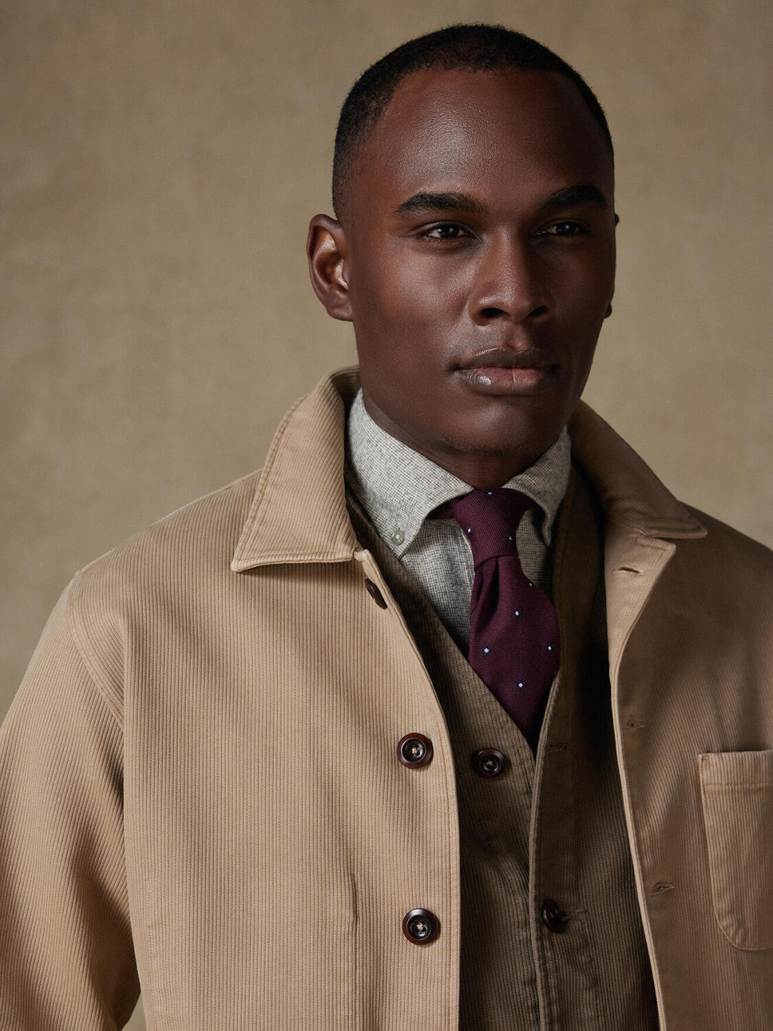 Surchemise Hugo beige