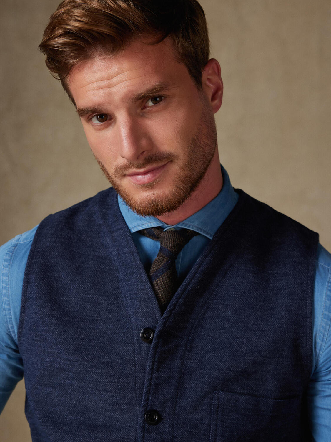 Chaleco Romeo azul marino