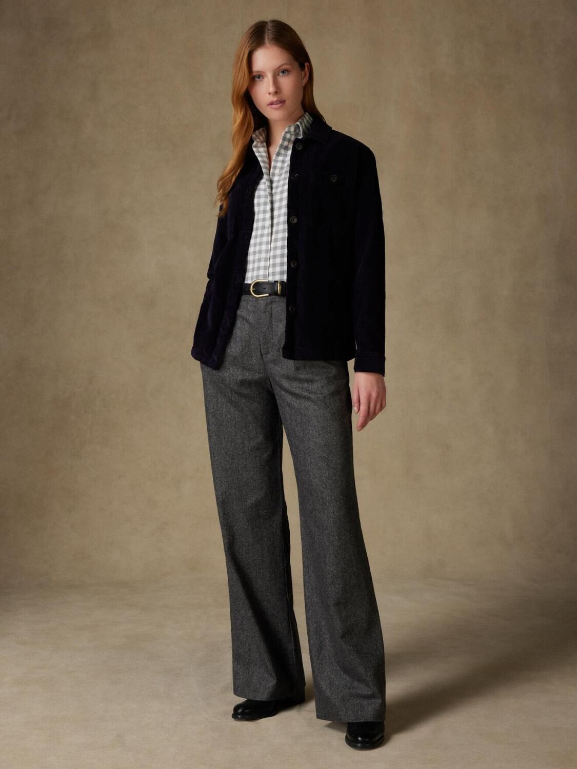 Sovracamicie da donna in velluto blu