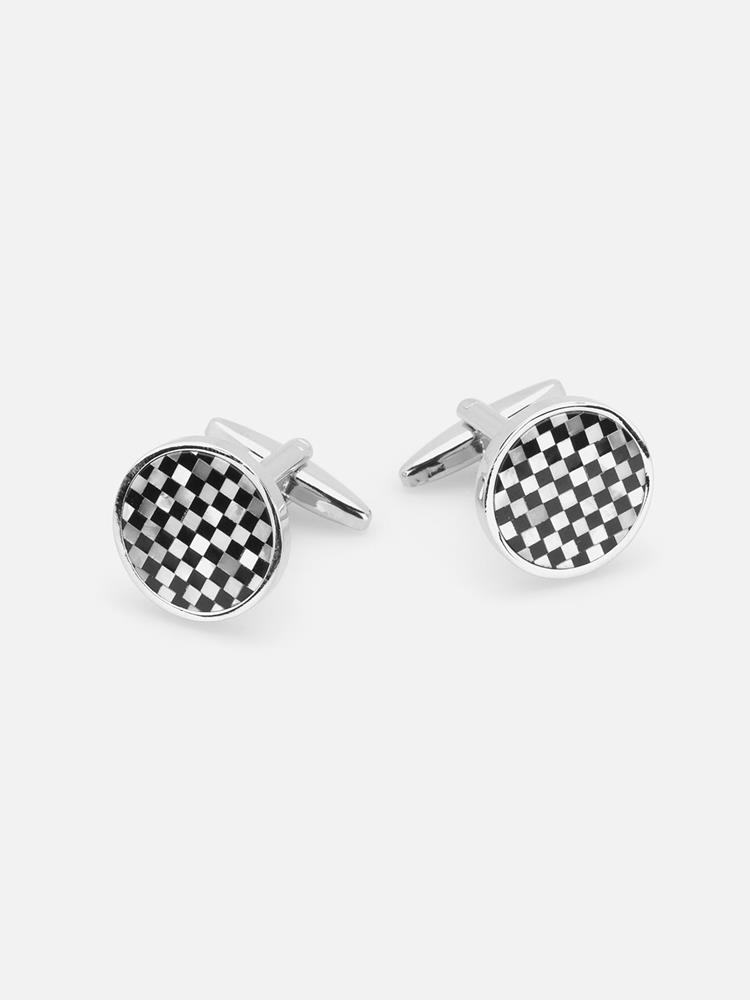 Checkerboard cufflinks