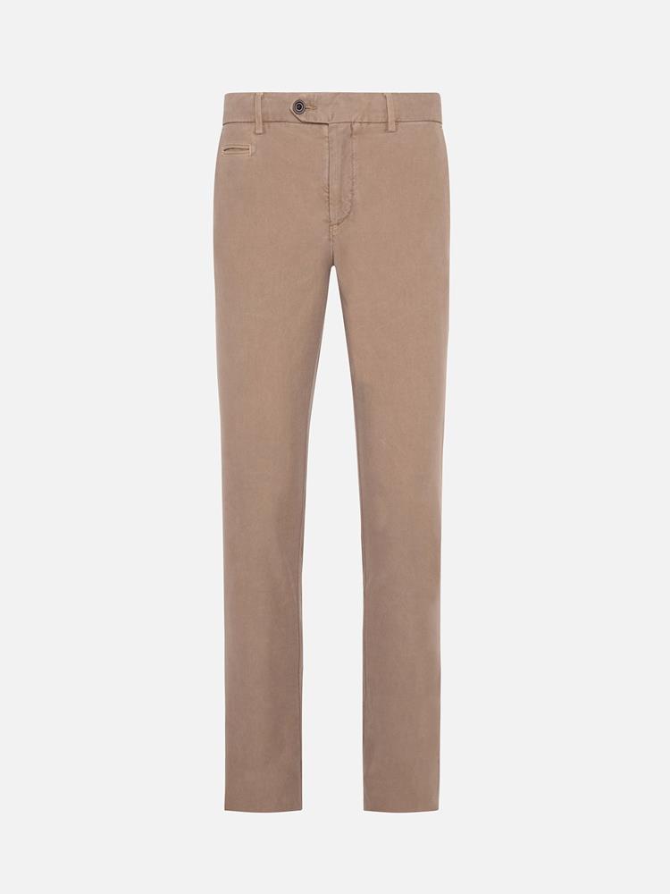 Mink coloured chino trousers
